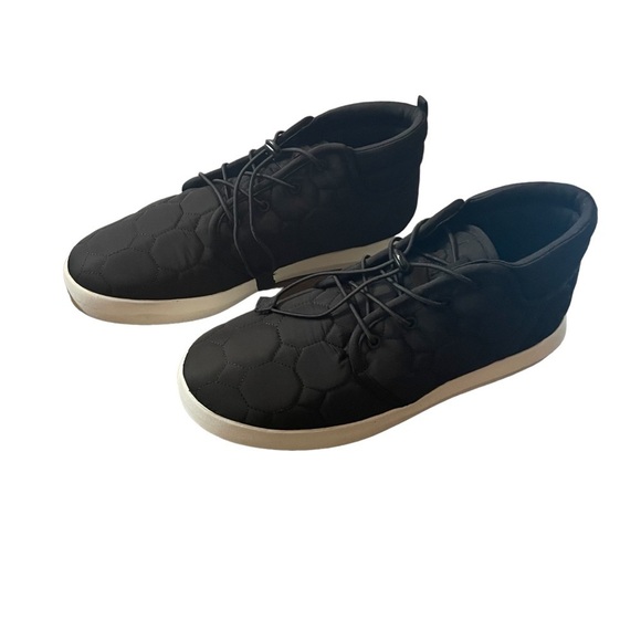 Sun + Stone Other - Sun + Stone Quilted Black Sneakers NEW Size 11.5